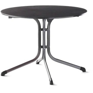 Sieger Klapptisch   ¦ schwarz ¦ Maße (cm): B: 100 H: 73  Ø: 100