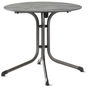 Sieger Klapptisch   ¦ schwarz ¦ Maße (cm): B: 85 H: 73  Ø: 85