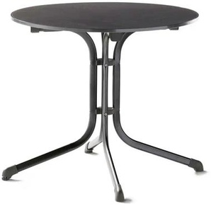 Sieger Klapptisch   ¦ schwarz ¦ Maße (cm): B: 85 H: 73  Ø: 85