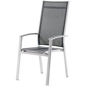 Sieger Lima Stapelsessel Hoch Aluminium/Textilux