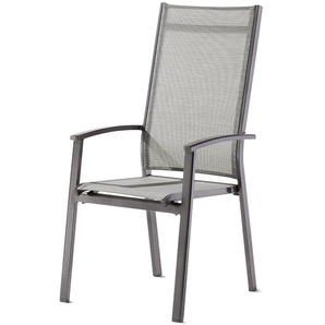 Sieger Lima Stapelsessel Hoch Aluminium/Textilux