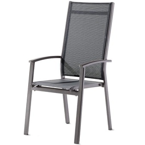 Sieger Lima Stapelsessel Hoch Aluminium/Textilux