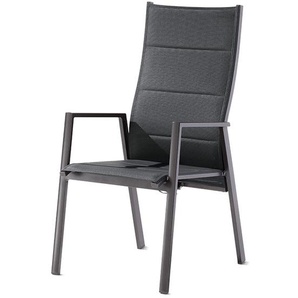 Sieger Navaro Verstellbarer Sessel Aluminium/Gepolstert