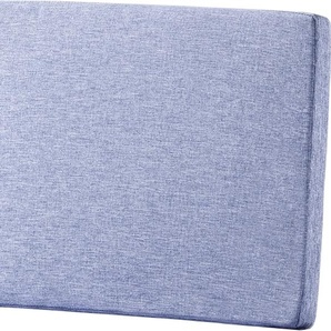 SIEGER Rückenkissen Lugo in Hellblau, Polypropylen - 53,5x8x42cm (BxHxT) 970312