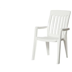 Sieger Stapelsessel Palma - weiß - Materialmix - 60 cm - 93 cm | Möbel Kraft