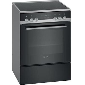 Siemens HK9S5A240 IQ500 Elektroherd mit Glaskeramik-Kochfeld freistehend edelstahl