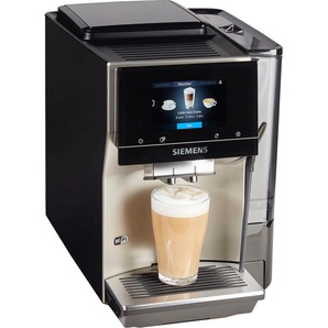 SIEMENS Kaffeevollautomat EQ.700 Inox silber metallic TP705D47 Kaffeevollautomaten silberfarben (silberfarben, schwarz) Kaffeevollautomat