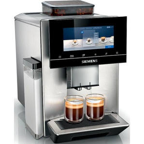 SIEMENS Kaffeevollautomat EQ900 TQ905D03 Kaffeevollautomaten silberfarben (edelstahlfarben) Kaffeevollautomat