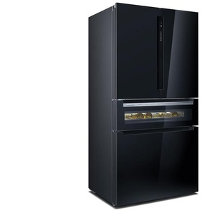 Siemens KF96RSBEA French Door K�hl-Gefrierkombination Schwarz