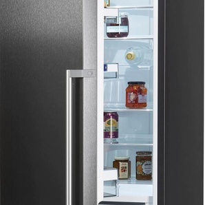 C (A bis G) SIEMENS Kühlschrank KS36FPXCP Kühlschränke Gr. Linksanschlag, schwarz (gebürsteter schwarzer stahl antifingerprint) Kühlschränke ohne Gefrierfach