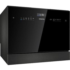 Siemens SK25IB00TE iQ500 Freistehender Kompakt-Geschirrspüler 55cm EEK E schwarz