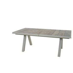 Siena Garden Ausziehtisch  Tirana ¦ creme ¦ Maße (cm): B: 100 H: 77