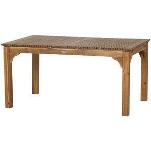 Siena Garden Ausziehtisch Falun ¦ holzfarben ¦ Maße (cm): B: 100 H: 74