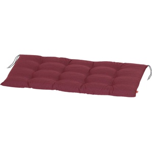 Siena Garden Bankauflage ATRIA, 120 cm, Dessin Uni, aus 100% recyceltem Polyester, in verschiedenen Farben