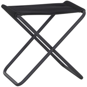 Siena Garden Campinghocker , Anthrazit , Metall, Textil , X-Form , 37x47x49 cm , Freizeit, Campingzubehör, Campingstühle