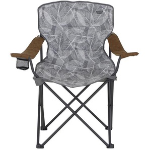 Siena Garden Campingsessel , Anthrazit, Grau , Metall, Textil , Blätter , X-Form , 90x96x61 cm , Freizeit, Campingzubehör, Campingstühle