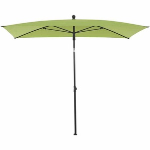 Siena Garden City Mittelstockschirm 210x140 cm Stahl/Anthrazit