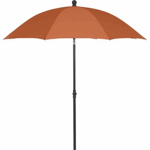 Siena Garden City Mittelstockschirm Ø180 cm Stahl/Anthrazit