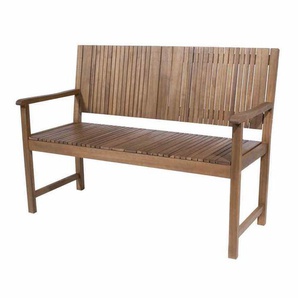 Siena Garden Falun 2-Sitzer Gartenbank Teak 122x59 cm