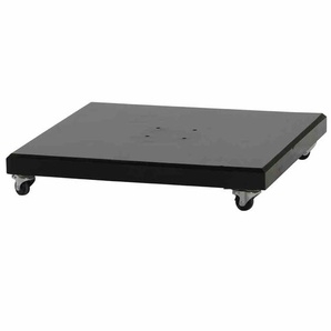 SIENA GARDEN Ferona Schirmständer 120kg + Rollen Granit mir Lenkrollen
