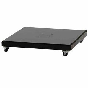 SIENA GARDEN Ferona Schirmständer 90kg + Rollen Granit mit Lenkrollen