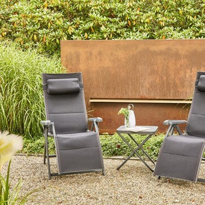 Garten-Essgruppe SIENA GARDEN Premium Sitzmöbel-Sets grau (anthrazit, schwarz, anthrazit) Outdoor Möbel