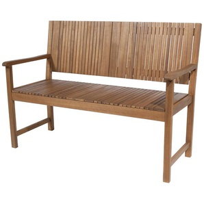 Siena Garden Gartenbank Falun - holzfarben - Materialmix - 122 cm - 90 cm - cm 59,0 | Möbel Kraft