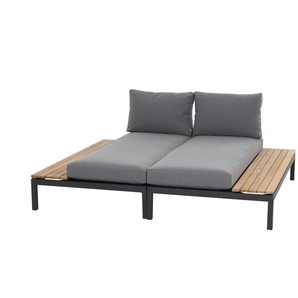 Siena Garden Gartenmöbel 2er-Set Alvida - grau - Materialmix - 172 cm - 70 cm | Möbel Kraft