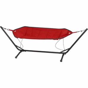 Siena Garden Hängematte Bahia rot/grau 105 x 104 x 305 cm