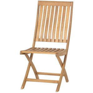 Siena Garden Klappstuhl Paleros - holzfarben - Materialmix - 44,5 cm - 97 cm - cm 65,0 | Möbel Kraft