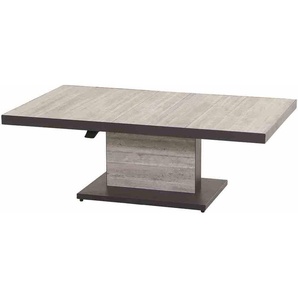Siena Garden Lifttisch Bellani 140x85 cm Aluminium Keramik grau J04067 Loungetisch