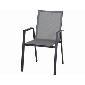 Siena Garden London Stapelsessel matt-anthrazit