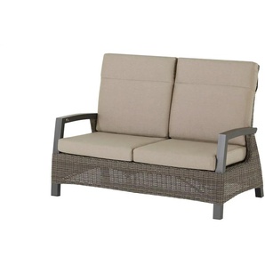 Siena Garden Lounge-Sofa 2-sitzig Corido - grau - Materialmix - 146 cm - 101 cm - cm 83,0 | Möbel Kraft
