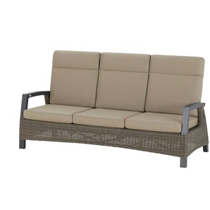 Siena Garden Lounge-Sofa 3-sitzig Corido - grau - Materialmix - 206 cm - 103 cm - cm 87,0 | Möbel Kraft