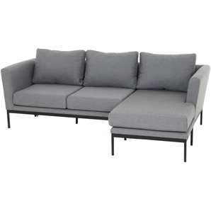 Siena Garden Loungeset Tonka |  3-teilig Dunkelgrau