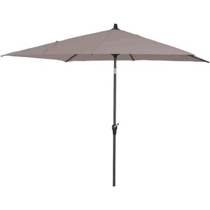 Marktschirm SIENA GARDEN Avio Mittelstockschirm Standschirme grau (taupe) Sonnenschirme