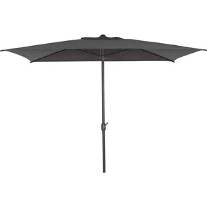 Marktschirm SIENA GARDEN Isa Mittelstockschirm Standschirme schwarz Sonnenschirme