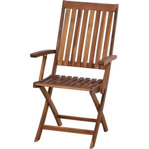 Siena Garden Paleros Klappsessel Akazienholz 65x53 cm