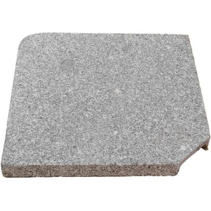 Siena Garden - Schirmständer Ennio Platte 22,5 kg light grey