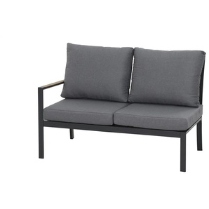 Siena Garden Sofa 2-Sitzer Londra - grau - Materialmix - 124,5 cm - 87,5 cm - cm 74,0 | Möbel Kraft