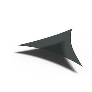 Siena Garden Sonnensegel 3-Eck  Coolfit ¦ schwarz ¦ Maße (cm): B: 360 H: 360