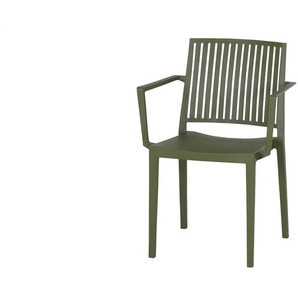 Siena Garden Stapelsessel Lane - grün - Materialmix - 57 cm - 80 cm - cm 56,0 | Möbel Kraft