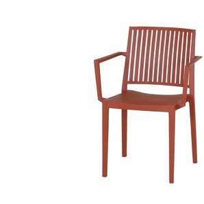 Siena Garden Stapelsessel Lane - rot - Materialmix - 57 cm - 80 cm - cm 56,0 | Möbel Kraft