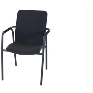 Siena Garden Stapelsessel Repton - schwarz - Materialmix - 65 cm - 86 cm | Möbel Kraft