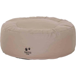 SIENA HOME Tierbett Asmus Tierbetten Gr. B/H/L: 80 cm x 30 cm x 80 cm, grau (taupe) Hundebetten -decken