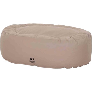SIENA HOME Tierbett Asmus Tierbetten Gr. B/H/L: 80 cm x 40 cm x 120 cm, grau (taupe) Hundebetten -decken