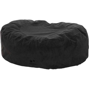 SIENA HOME Tierbett Naill Tierbetten Gr. B/H/L: 80 cm x 35 cm x 100 cm, grau (anthrazit) Hundebetten -decken