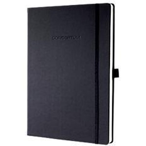 Sigel Conceptum A4 Gebunden Schwarz Hardcover-Notizbuch Kariert 97 Blatt 4343796