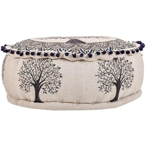 Signes Grimalt - Baum des Lebens Puff 46x20cm Dekorativ für Zuhause und Büro