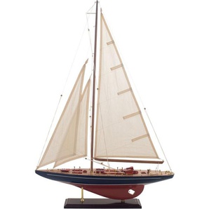Signes Grimalt - Boot Segelboot Fahrzeuge Braunes Modellboot – 87 x 61 x 11 cm